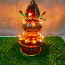 Klip2Deal_Festival_Kalash_Diya_16_LED_Revolving_Lamp_Pooja_Decor_Hyderabad_India