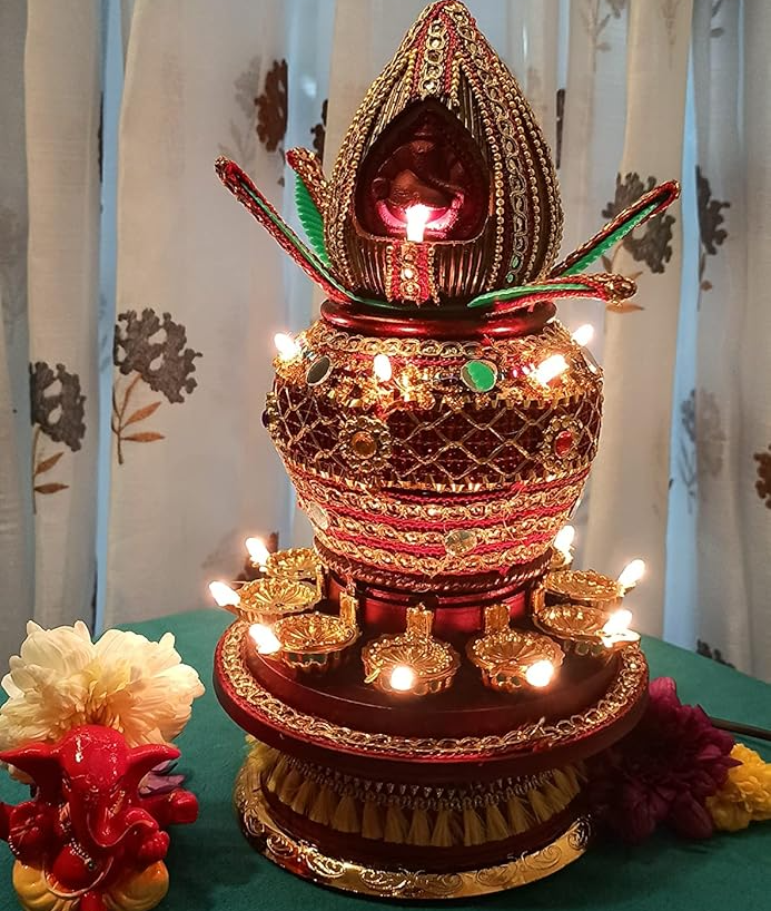 Lakshmi-Kalash-Diya-with-LED-Revolving-Deepam-for-Diwali-Pooja_klip2deal
