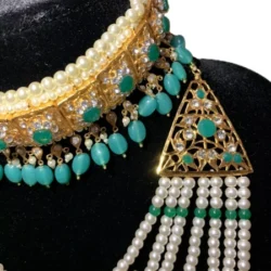 guluband_pearl_choker_jadau_bridal_necklace_set_klip2deal