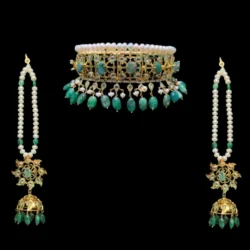 handcrafted_nizami_set_emerald_satlada_necklace_bridal_klip2deal