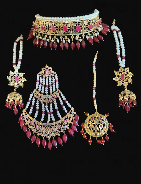 heritage_ruby_pearl_jadau_set_hyderabadi_jhumar_passa_kli2pdeal