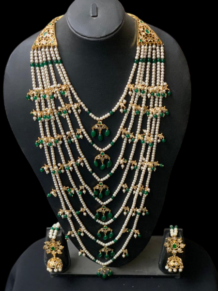 hyderabad_nizami_satlada_haar_real_emeralds_polki_stones_klip2deal