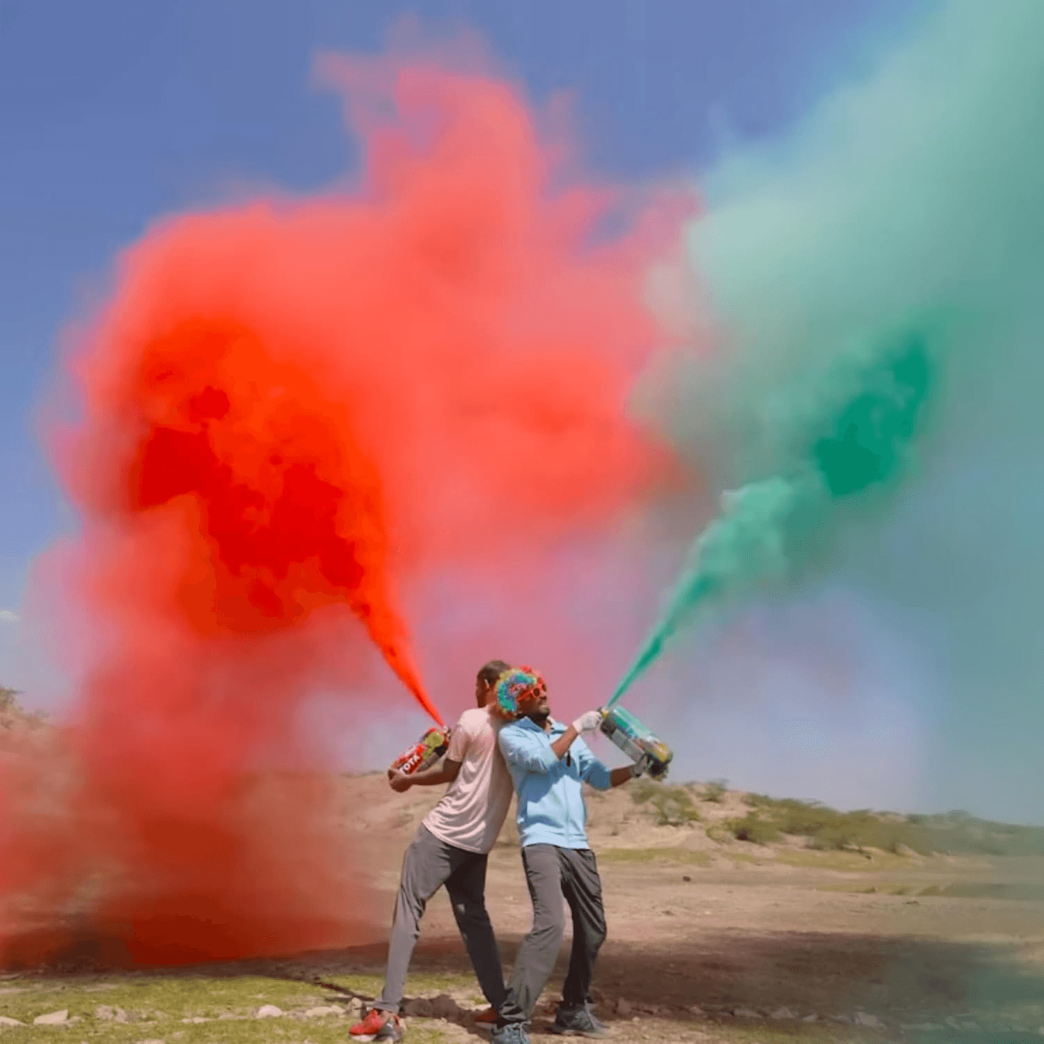 klip2deal_organic_green_holi_gulal_extinguisher_biodegradable_non_toxic