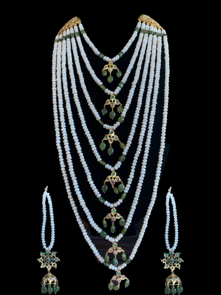 light_green_noori_emerald_pearl_satlada_haar_klip2deal