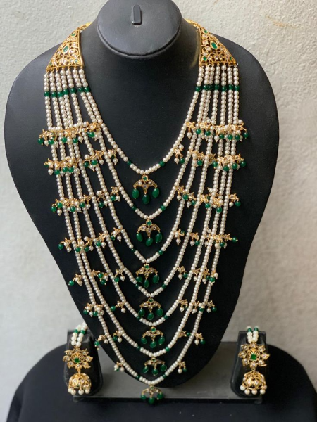 luxury_hyderabadi_jewelry_satlada_haar_necklace_Klip2deal