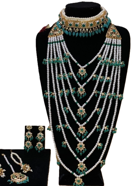 multi_layer_pearl_bridal_jewelry_necklace_set_klip2deal